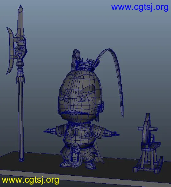 Maya模型ME18336的图片1