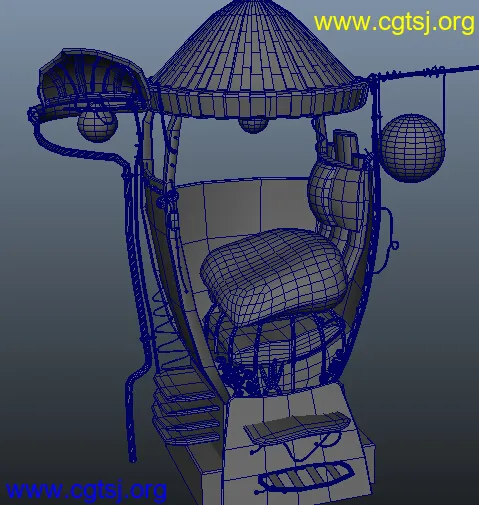 Maya模型V1004Z的预览图1